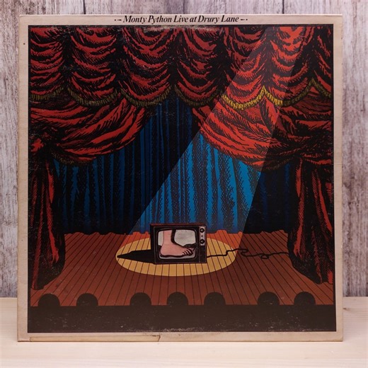 Monty Python Live At Drury Lane Vinyl Record LP 1974 Vintage Comedy Album Ultrasonically Cleaned