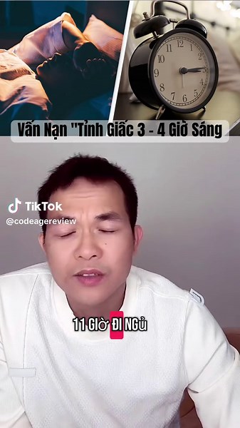 Vấn nạn 3-4 sáng tỉnh giấc #codeage #Huyencodeage #suckhoe #bacsi