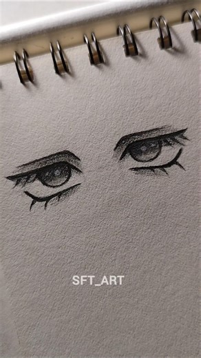 Drawing boy eyes ✨☘️ #art #eyes #boys #sketch #shorts