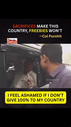 Har Har Modi 3.0 | Sacrifices Make This Country, Freebies Won’t @harharmodi3.0 | Instagram