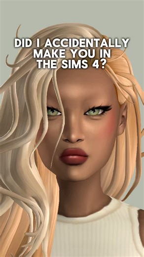 did i make YOU in the sims? #sims4 #thesims4 #sims4cc #capcut