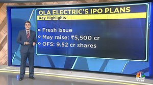 Electric 2-wheeler startup Ola Electric has filed its DRHP. Aims to raise up to ₹5,500 cr via fresh issue. Parikshit Luthra tells you more about Ola's IPO plans #Ola #Olaelectric #DRHP #IPO | CNBC-TV18