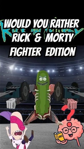 Rick & Morty Fans — Choose Your Fighter 🥊 | Which Character Wins #quiz #fight #rickandmorty #shorts