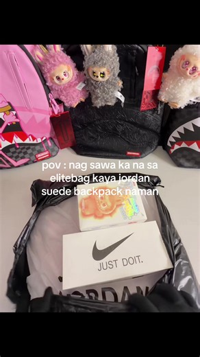 Jordan Suede Backpack: Stylish and Trendy Accessories