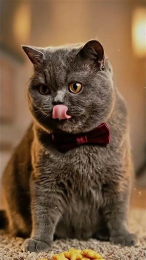 When your Grumpy Cat has a Heart of Gold 🥺🖤 #cat #furbaby #short