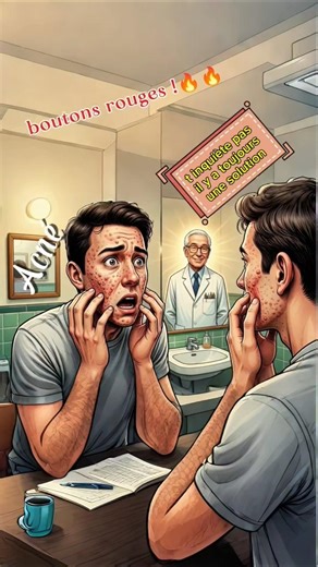 boutons rouges🔥⚡ ! Acné 🫣🙀 ne t'effrayé pas, il y a plein de choses à savoir