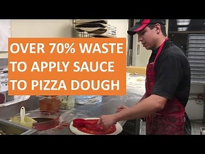 Papa Johns Pizza Sauce Process Breakdown - Over 70% Non-Value Added Wasted Time using TIM WOODS