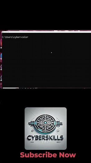 Secret CMD Color Command! 🤫🔥#shorts #windows
