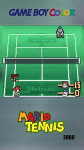 6.8K views · 100 reactions | Mario Tennis · Game Boy Color · Camelot, 2000 | NoSoloBits | Facebook