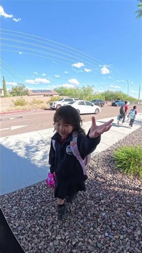 Out of breath but smiling—that’s Chloe’s after-school story!
