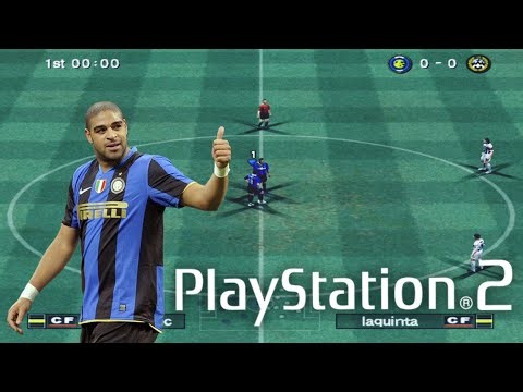 Pro Evolution Soccer - Inter Vs Udinese - PS2 Gameplay