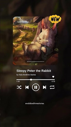 Meet Sleepy Peter the Rabbit: The Perfect Bedtime Story for Sweet Dreams 🐰✨