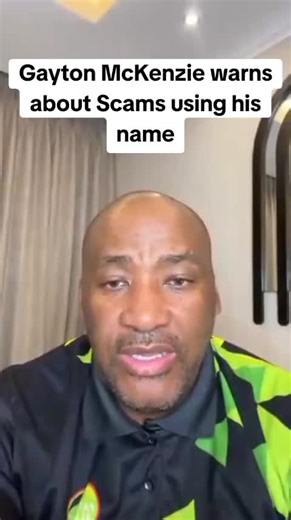 Gayton McKenzie warns people about scam artists using his name #southafricatiktok #gaytonmckenzie #warning #scam #patrioticalliance #southafricantiktok🇿🇦 #fyp #fypageシ