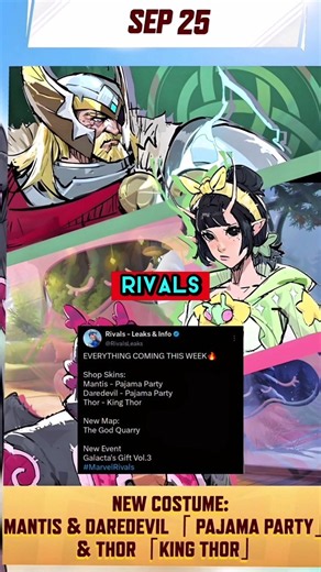 Upcoming New Events of Marvel Rivals revealed this week #marvelrivals #comics #overwatch2 #gaming