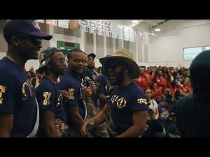 Spring 2024 Initiates of The Upsilon Psi Chapter of Omega Psi Phi Fraternity, Inc.
