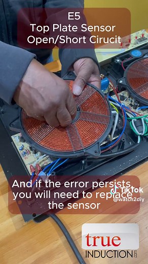 Solucionar Errores E5 y E6 en Cocinas Inducción