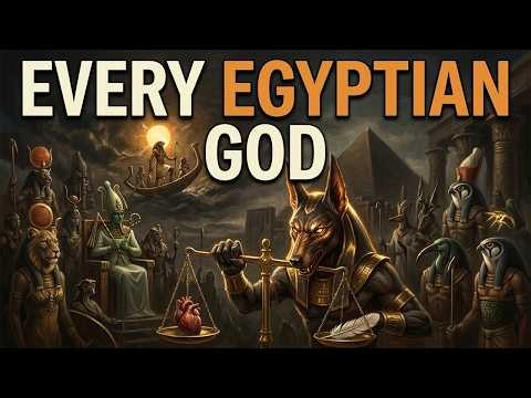 Every Egyptian God Explained: The Complete Pantheon (Creation to the Afterlife)