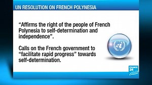 UN adds French Polynesia to decolonisation list