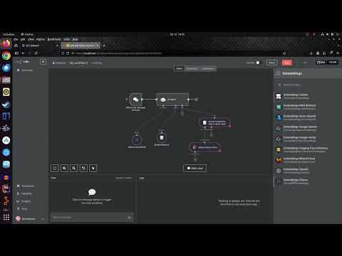 AI Basic 1:N8n Workflow RAG vector database using Qdrant