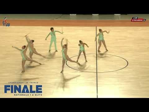 Twirling Bâton - Finale N1 2026 - Claix-Champ-Jarrie - Équipe Senior