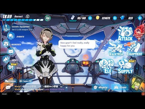 Honkai Impact 3rd - Rita Rossweisse voice lines bridge duty Subtitle (ID/ENG)