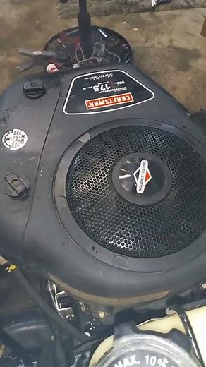 another valve adjustment on Craftsman lawn tractor 17.5 hp Briggs & Stratton. only b&h small engine