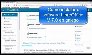 Instalación Libre Office en galego