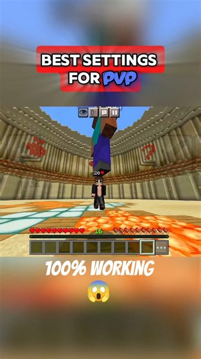 Pro level pvp settings😱 #gaming #shorts #minecraft