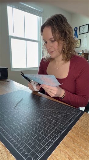 Rachel Mentzer Art on Instagram: "Tracing the plate and cutting Kozo papers for chine collé is one of the most relaxing parts of my process. It’s slow and repetitive in the best way, and it gives me time to really think about how color will move through the image before it ever goes through the press. These small, quiet steps are where the print really starts to take shape. #artprocess #kozo #chinecollé"