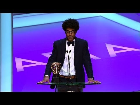 Richard Ayoade wins a Bafta - The British Academy Television Awards 2014 - BBC