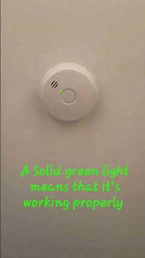How to reset a hardwired smoke detector #shorts #smoke detector #maintenance