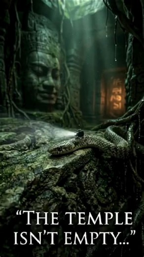Snake POV in Ancient Temple