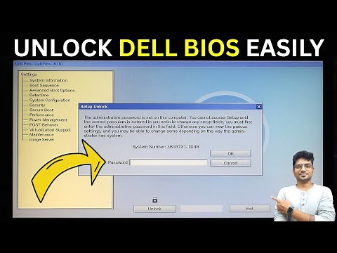 How to Unlock Dell Laptop/Desktop BIOS Easily (2025 Guide)