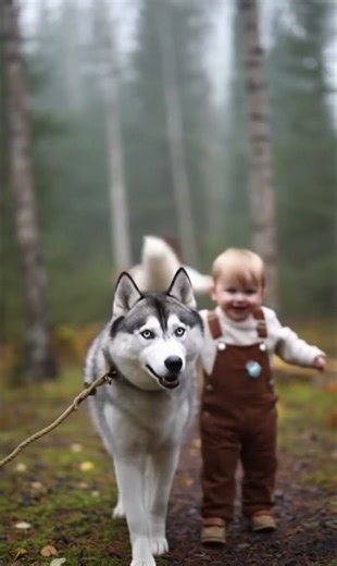 Husky Guides! 🐶👶