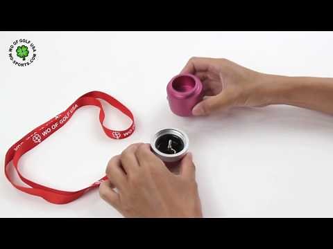 Golf Ball Stamp Inking Instructions (印球章印油添加指引)