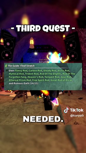 How to get the Castbound rod in Fisch! #fisch #roblox #fyp #viral #terraria