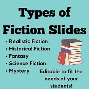 Types of Fiction Slides