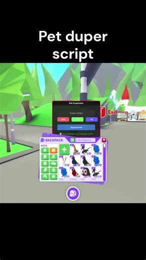 Adopt me dupe script #robloxscript #roblox #fyp #adoptme #adoptmeroblox