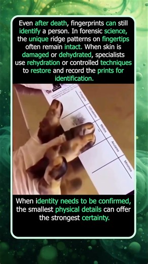 How Fingerprints Are Recovered After Death