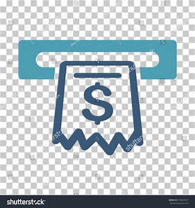 Receipt Terminal Icon Vector Pictogram Style Stock Vector (Royalty Free) 553822327 | Shutterstock