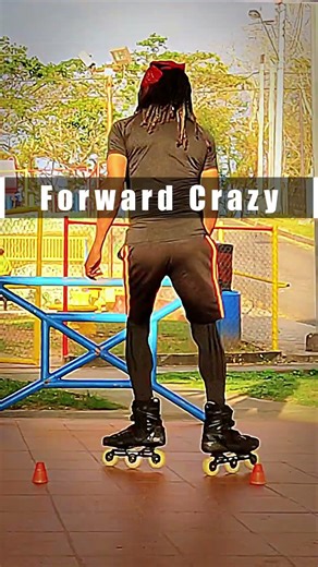 🛼 Forward Crazy 🛼 - Freestyle Slalom Trick Training