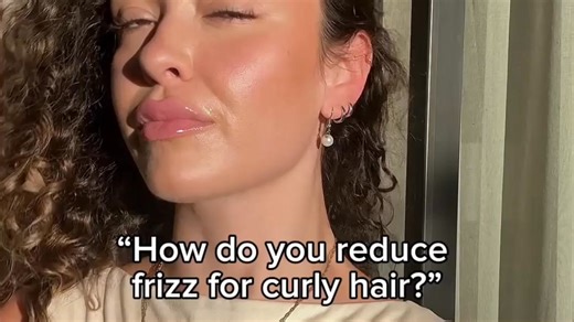 Curls gone wild? Meet the hair oil that actually works. NEW Anti-Frizz Hair Oil keeps curls bouncy, light, and frizz-free. | Slickhair