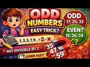 Odd Numbers 1 to 200 | Learn Fast | Odd Numbers Explained in Simple Way | Odd Numbers for Kids.