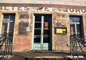 Altes Wettbüro in Dresden, Germany