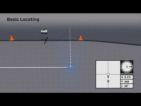DigiTrak Falcon F5 Basic Locating How-To for Horizontal Directional Drilling - Animated.