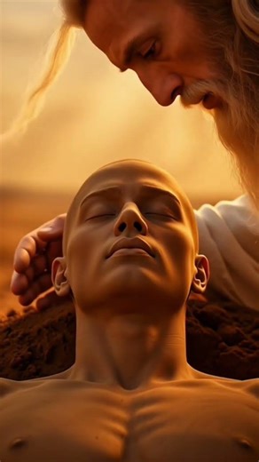 The creation of man.