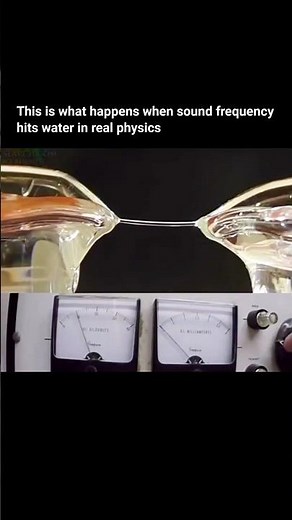 What Happens When Sound Frequency Touches Water? 😱 Real Physics Experiment Explained!