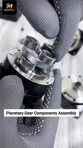Planetary Gear Components Assembly #industrial #mechanic #engineering #mechanical #foryou #usa #uk