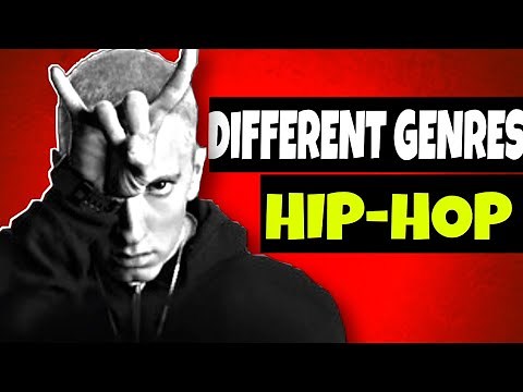 DIFFERENT SUB GENRES OF HIP HOP | DIFFERENT STYLES OF RAPPING !
