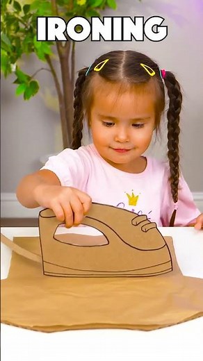 Little Hands, Big Dreams! Kid's Ironing Adventure 🧺✨